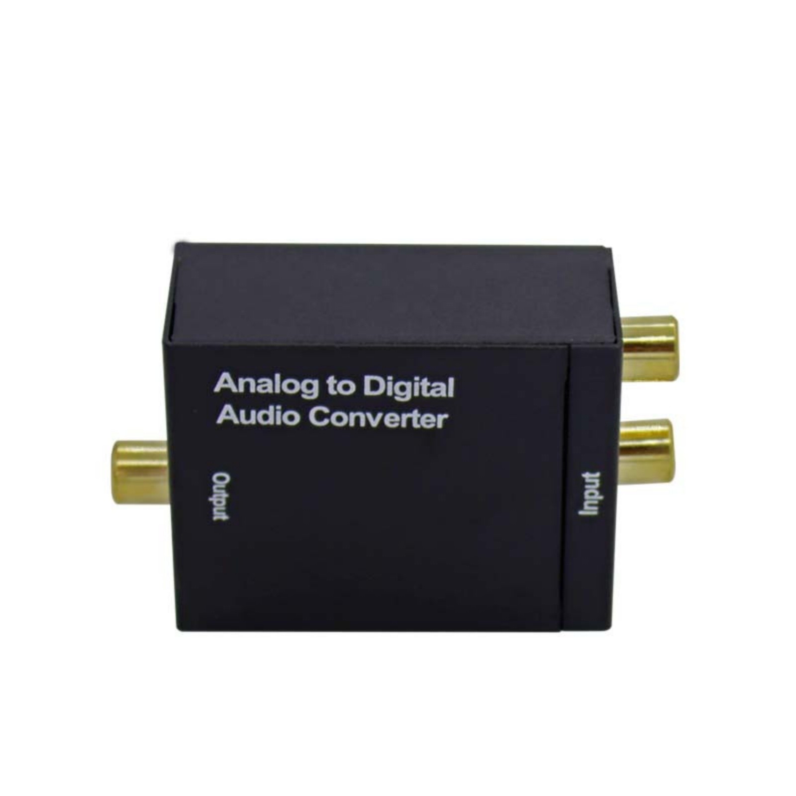RCA to Optical Audio Converter Analog to Digital 96KHz 24-bit w/Optical Cable