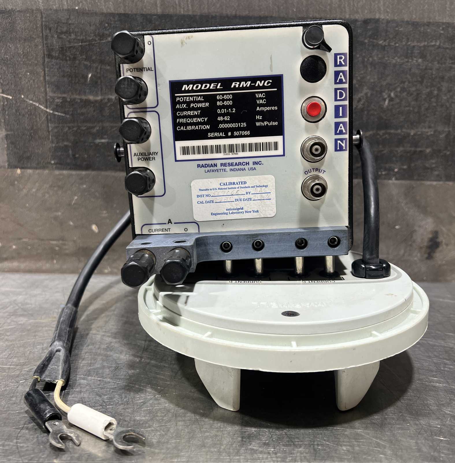 Used Surplus Radian Research RM-NC Portable Test System Electric Meter Tester