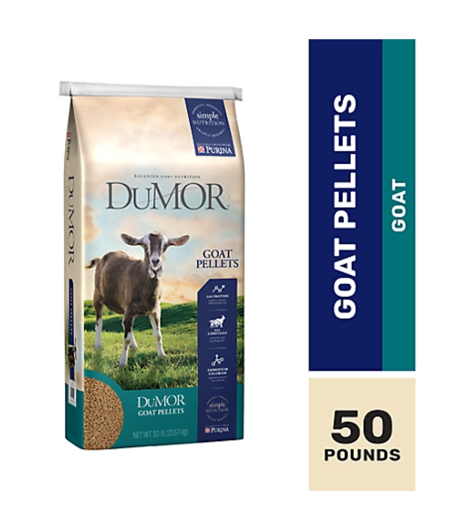 Premium Optimal Nutrition Goat Pellets Feed 50 lb -Boost Health & Growth