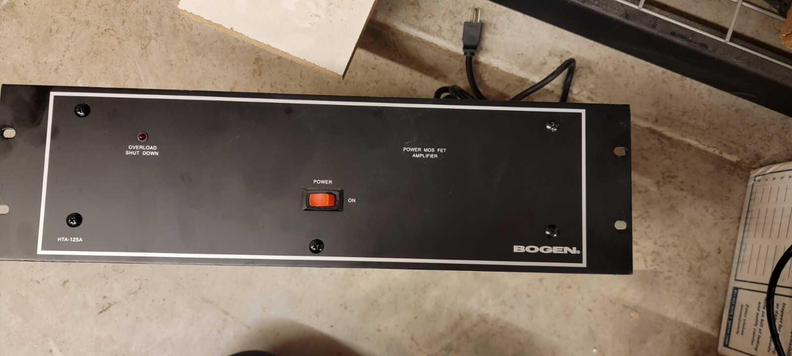 Bogen Amplifier