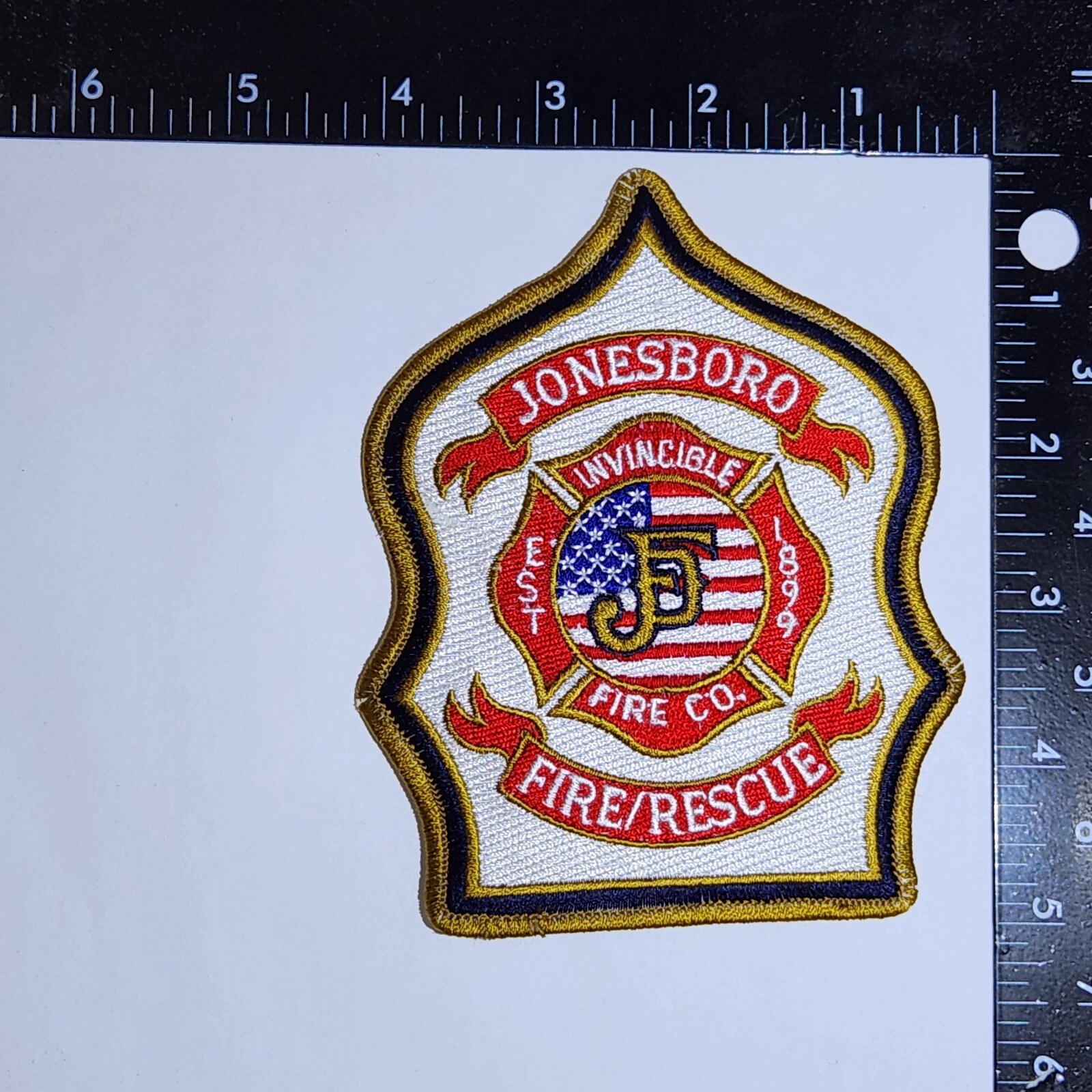 Jonesboro Fire Department Patch. Great Condition!