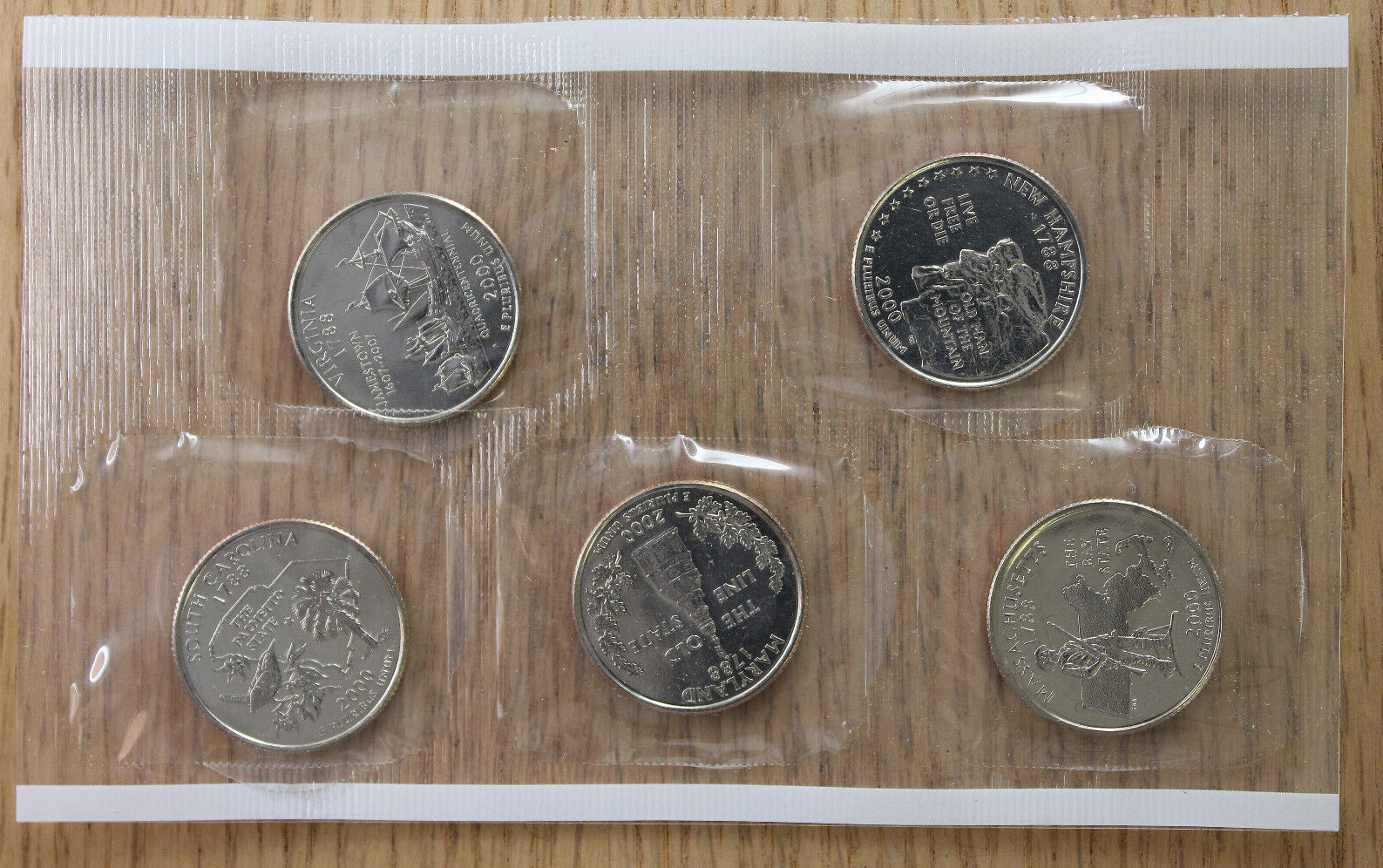 2000 U.S. Mint Set - Uncirculated Coins - 20-Coin Set - P & D