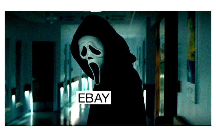 SCREAM 1996 HORROR SLASHER MOVIE PHOTO WES CRAVEN GHOSTFACE KILLER