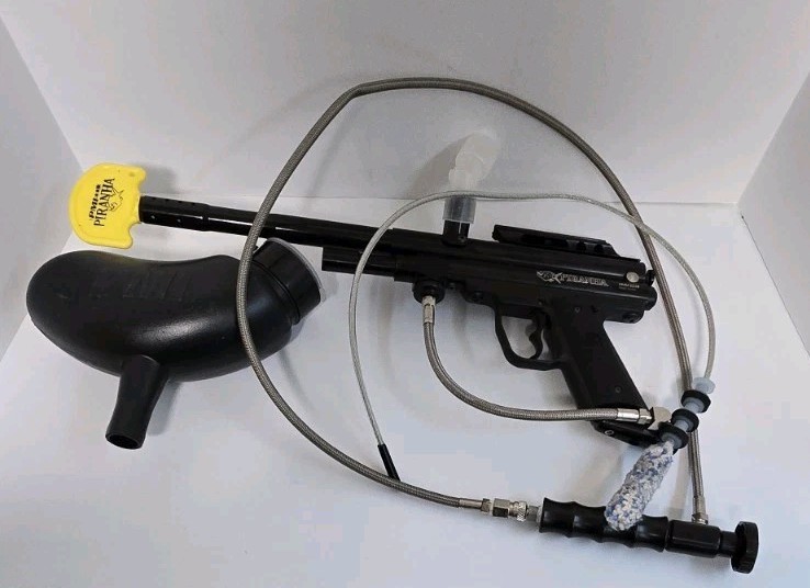 Pmi Piranha Paintball Marker Gun G2 Bl Semi-auto .68 Tested!