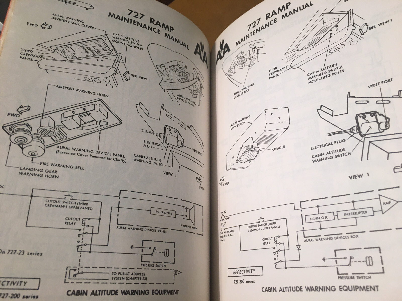 Boeing 727 Ramp Maintenance Manual