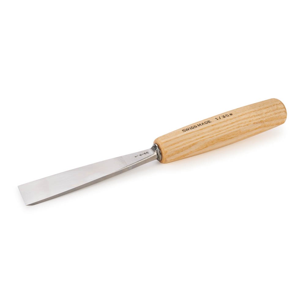 PFEIL "Swiss Made" 30mm # 1 Sweep Straight Chisel - Single Bevel