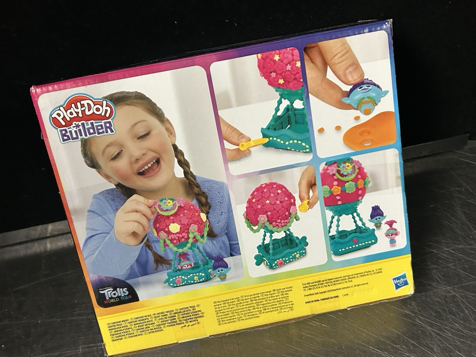 Play-Doh Builder Troll Salon Model Kit New