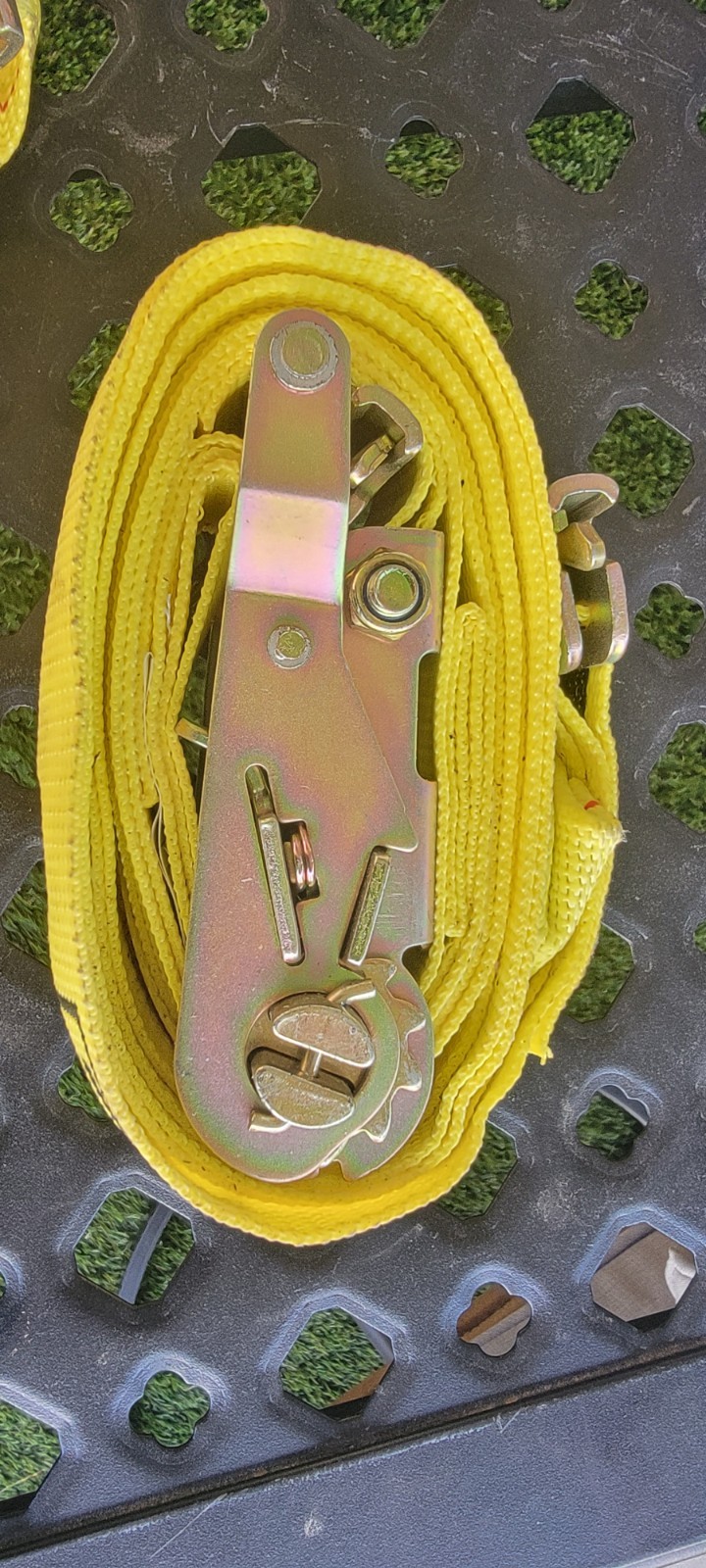 Ankara Trailer & Cargo A & E-Track Tiedown Ratchet & 2x4 Beam Pockets Bundle
