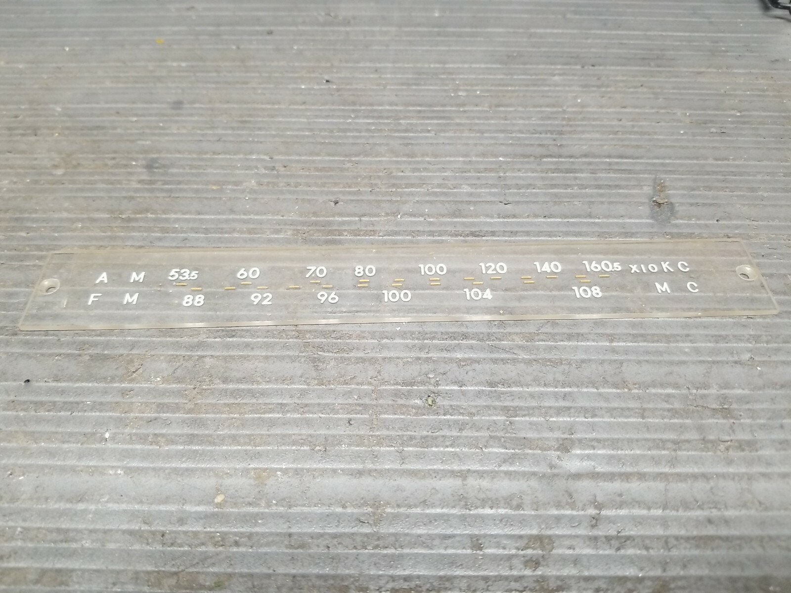 Sansui Af-350 Dial Scale