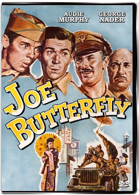 Joe Butterfly 1957 DVD Audie Murphy, Burgess Meredith, George Nader