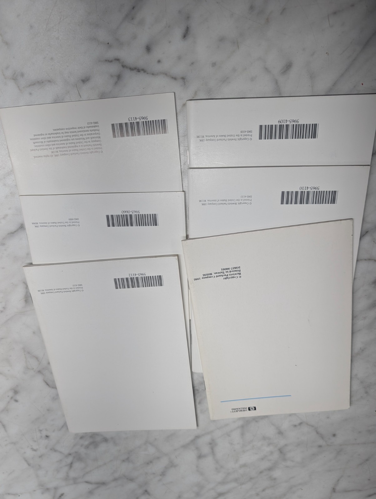 HP Pavilion User Guides Lot 6 QuickStart Zip Drive Software Customer Care Syncro