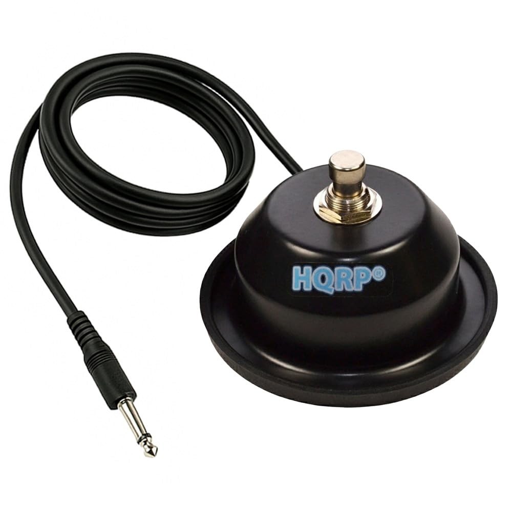 1-Button Guitar Amp On/Off Footswitch with 1/4-Inch Jack