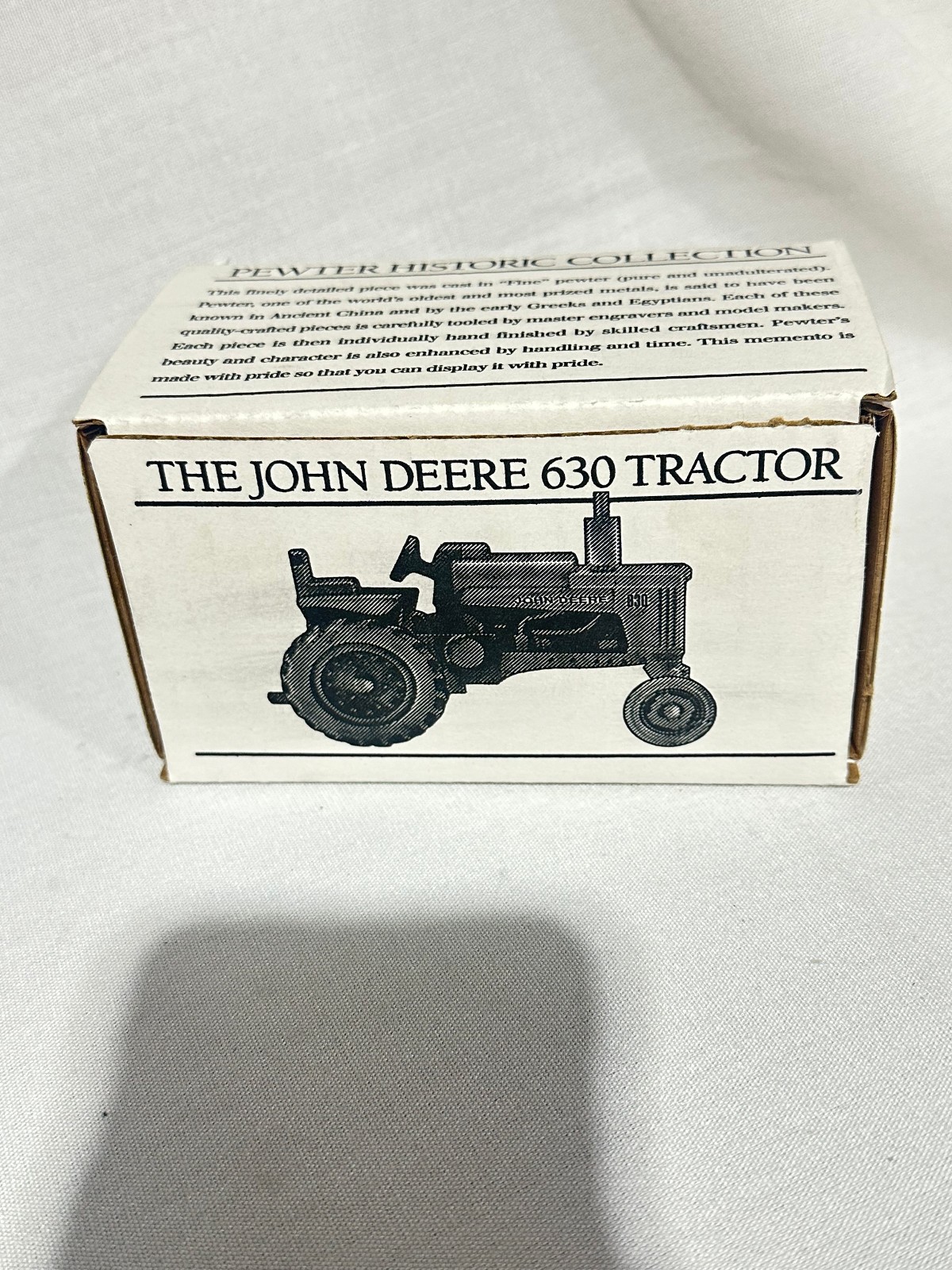 Pewter John Deere 630 LP By Speccast 1/43rd Scale