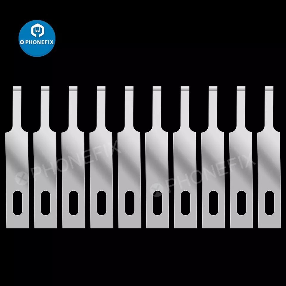20PC Hobby Knife Blades #4A For iPhone Glass Repair Glue Removal Repair Refill