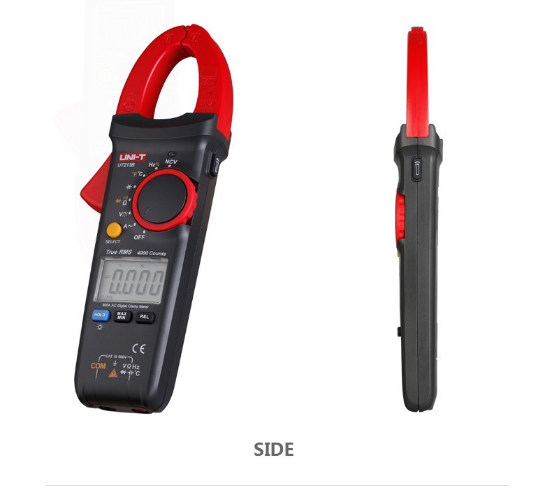 UNI-T UT213B Digital Clamp meter True RMS current 400A AC DC Cap Temp Tester