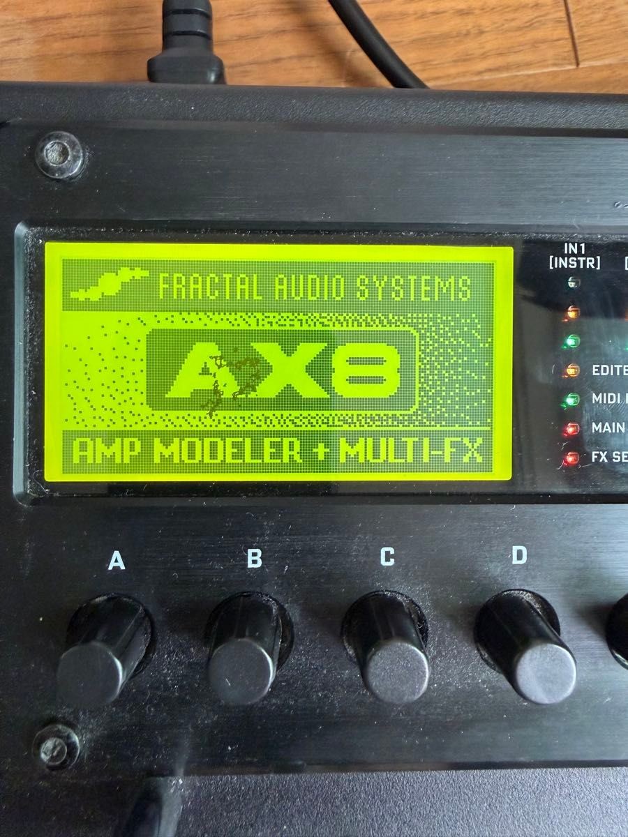 Fractal Audio Systems AX8 Amp Modeler Multi Effects Processor Body Only Japan