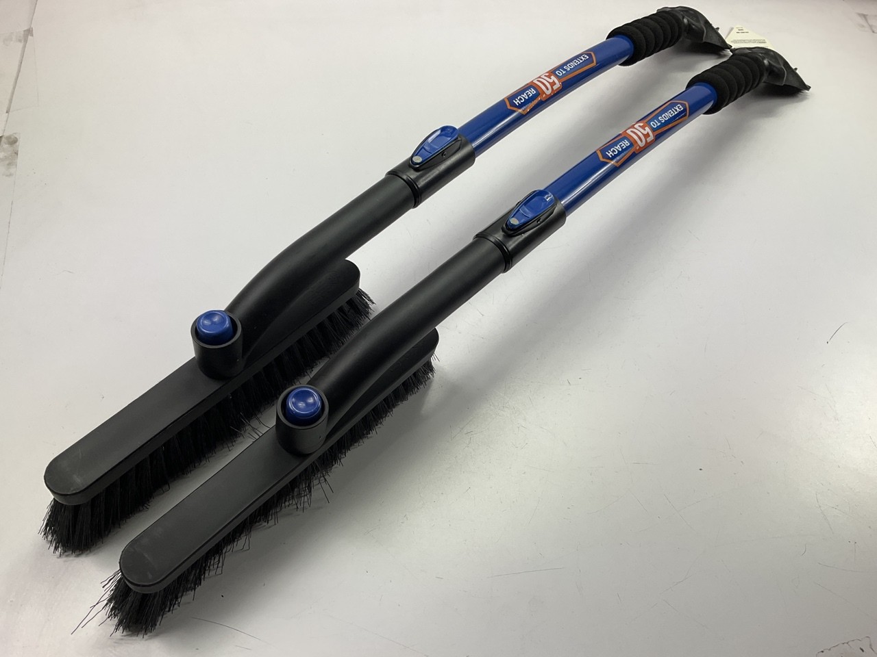 (2) Hopkins 14039 SubZERO 50" Crossover Pivot Extendable Snow Brush Ice Scrapers