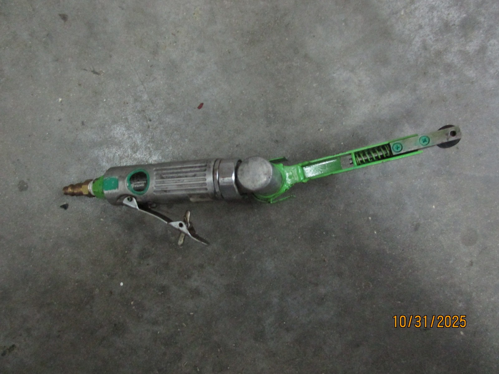 Central Pneumatic Air Mini Belt Sander