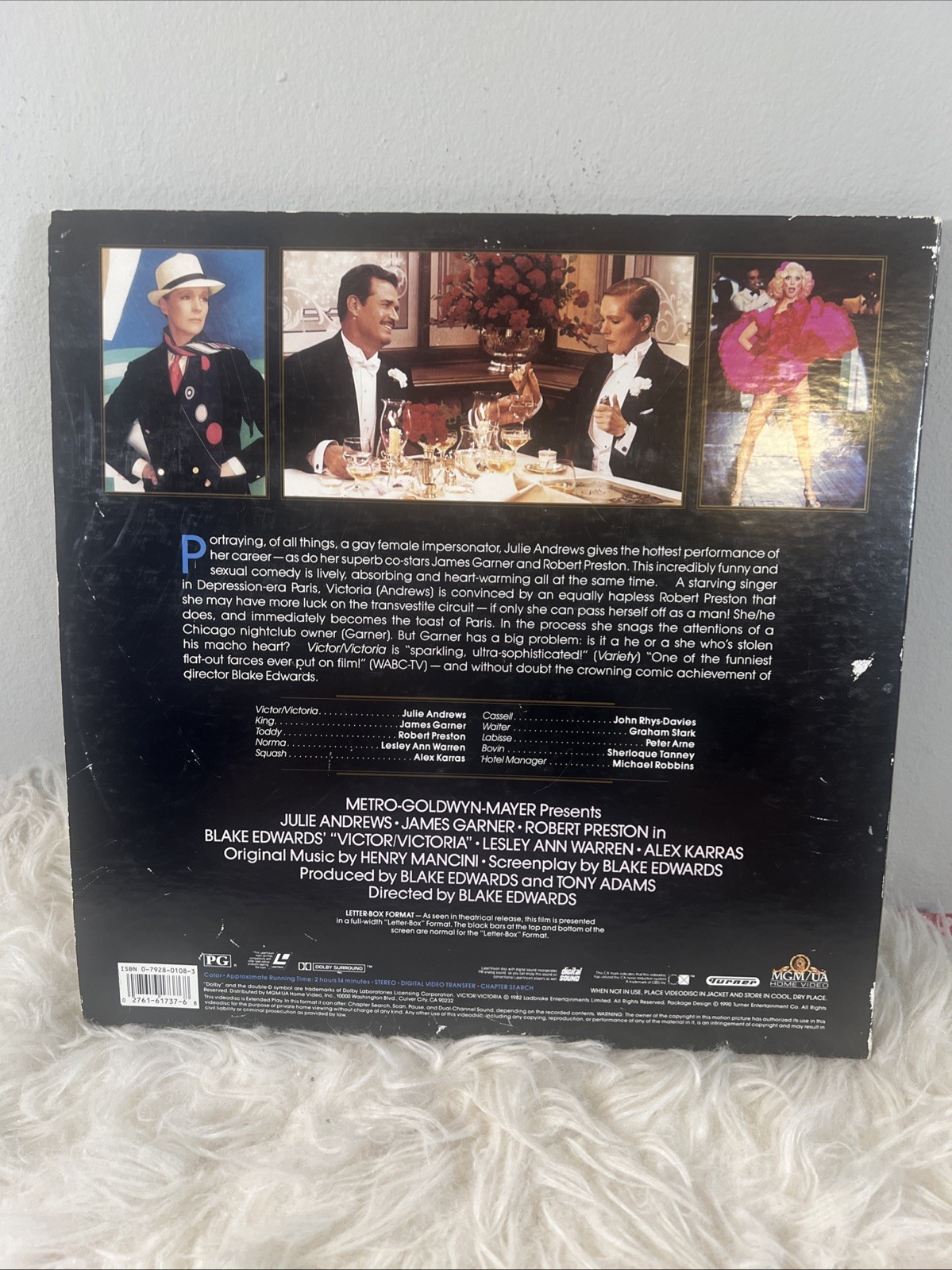 Victor Victoria (1982) Laserdisc