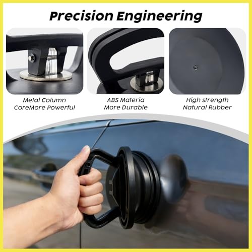 Car Dent Puller, 4pcs Car Handheld Puller Set,Upgraded Model Car Dent Puller