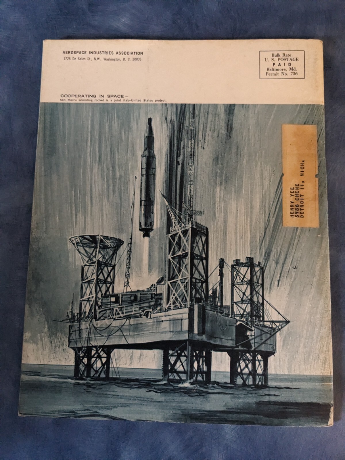 Aerospace Offical Industry publication For Scientists Engineers Fall 1964