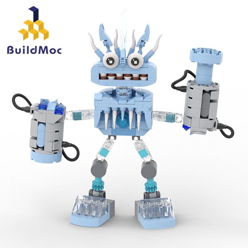 Wubbox Monster DIY Model Bricks Game Character MOC Building Blocks Set Toys Gift