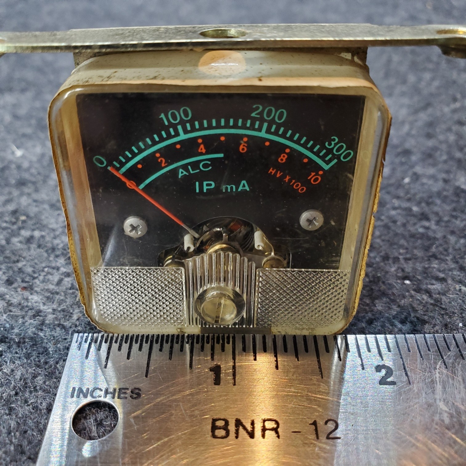 Vintage  Panel Meter IP mA ALC HV x100 Working