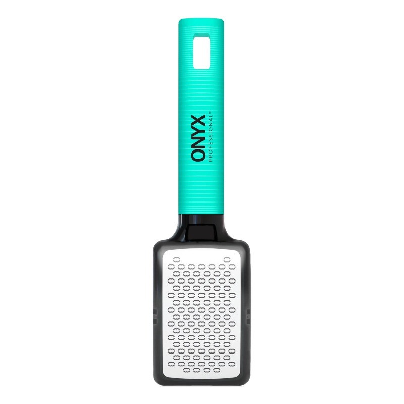 ONYX Professional Stainless Steel Foot Rasp with Debris Catcher