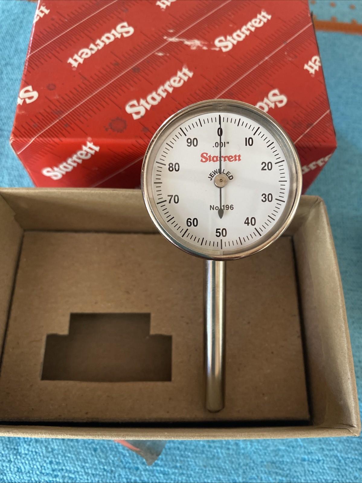Starrett Universal Dial Test Indicator 196B1 Made In USA