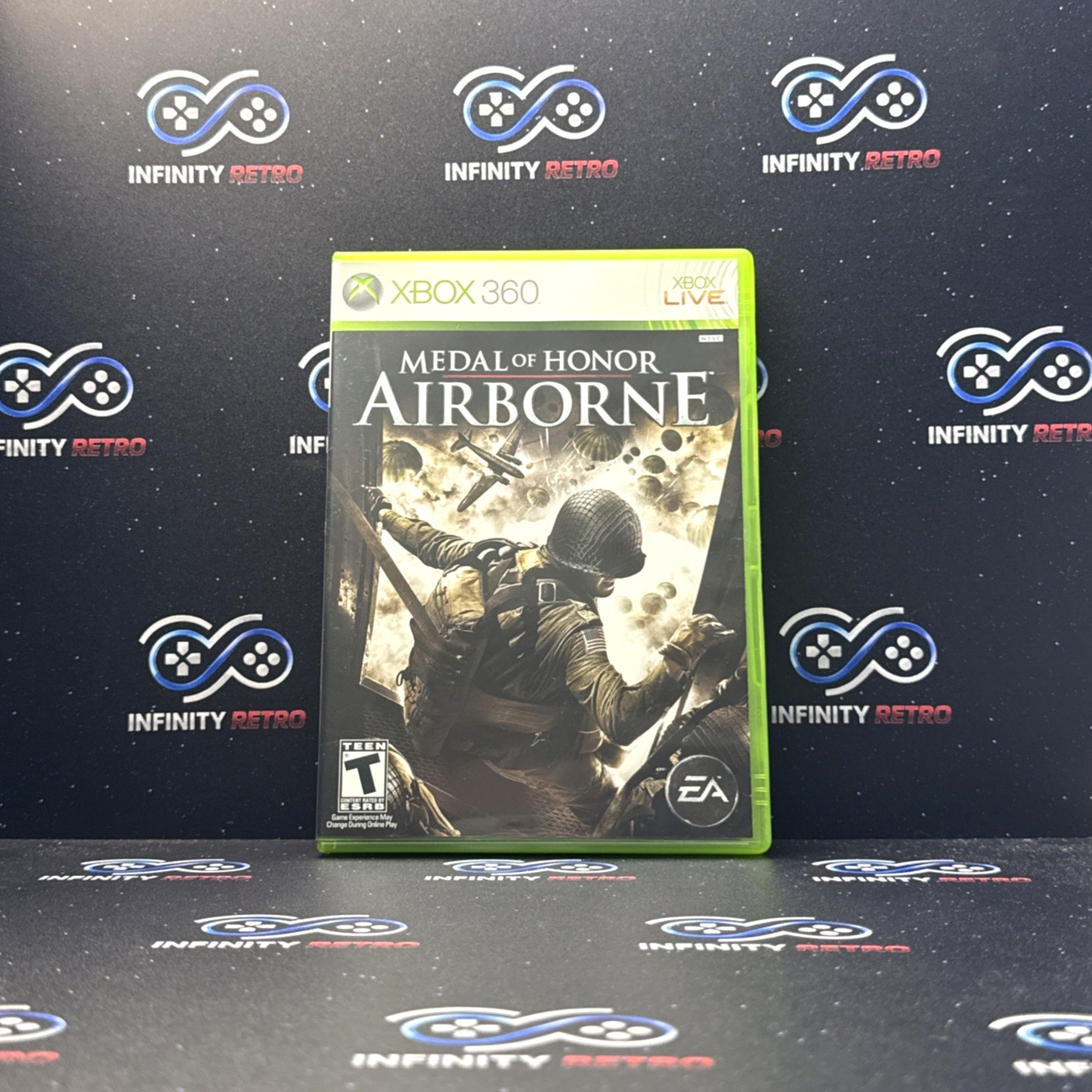 Medal of Honor Airborne Microsoft Xbox 360 Case & Artwork Only No Game No Manual
