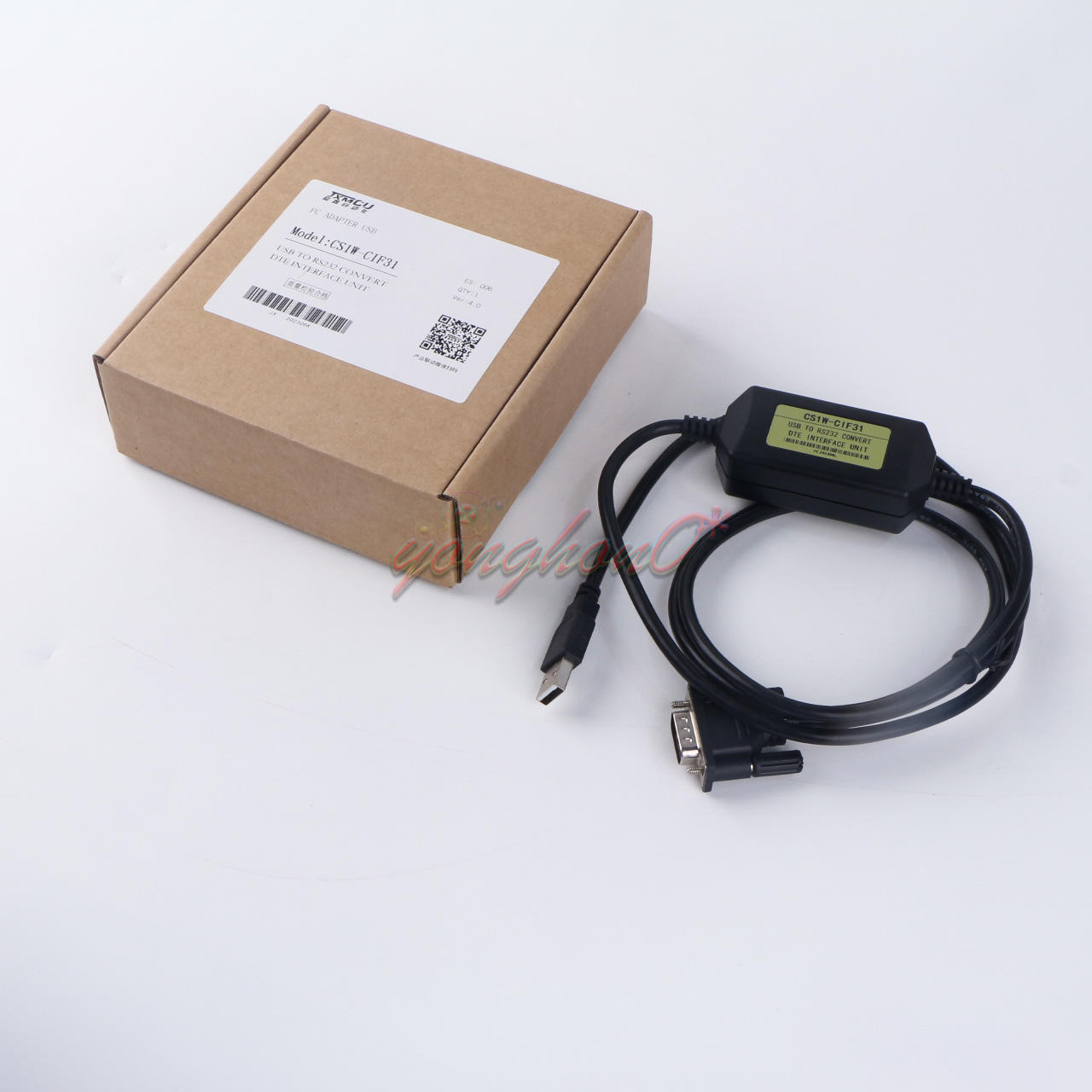 1X USB to RS232 Conversion for CS1WCIF31 CS1W-CIF31 PLC Programming Cable