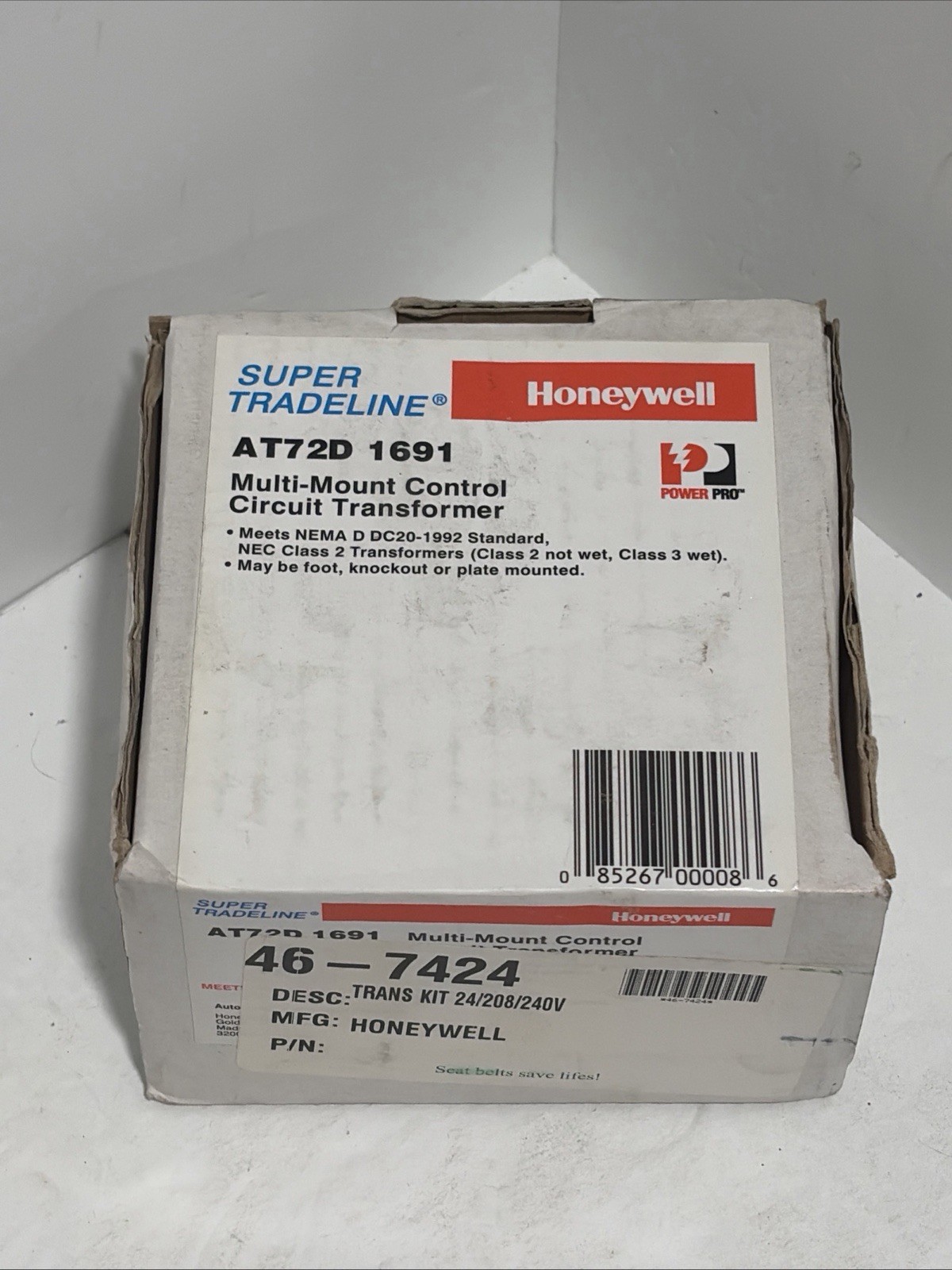 AT72D 1691 Multi-Mount Control Circuit Transformer