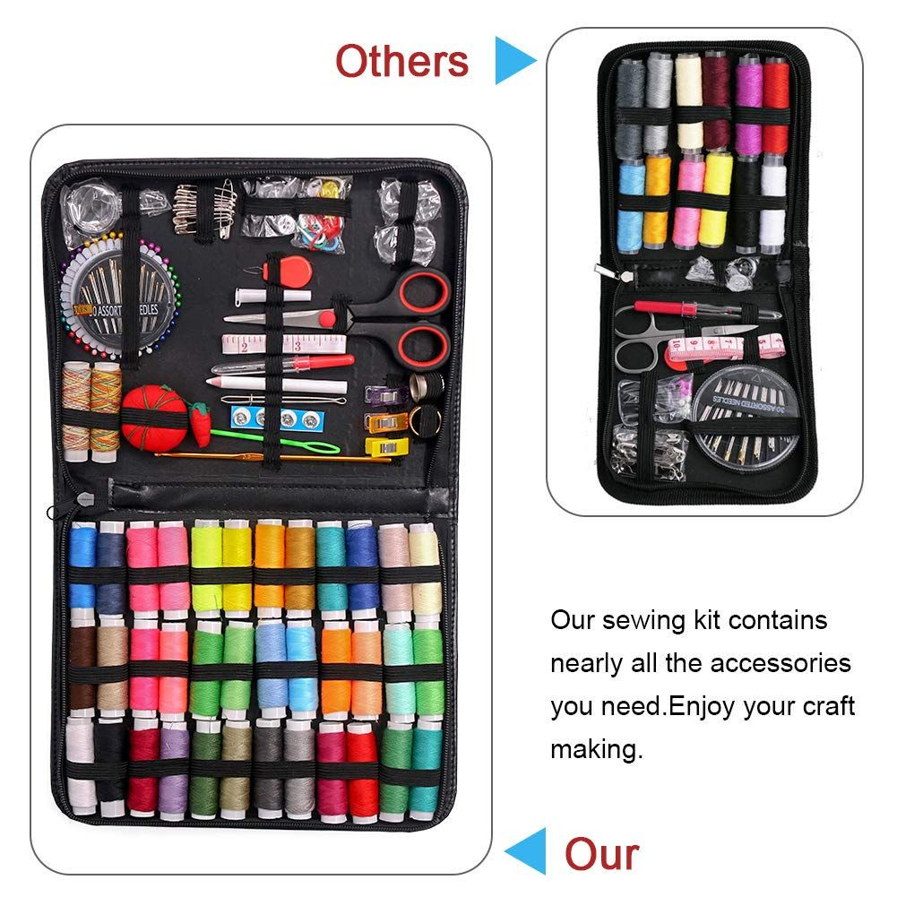 183PCS Premium Sewing Machine Kit, 38 XL Thread Spools Large Large-183PCS