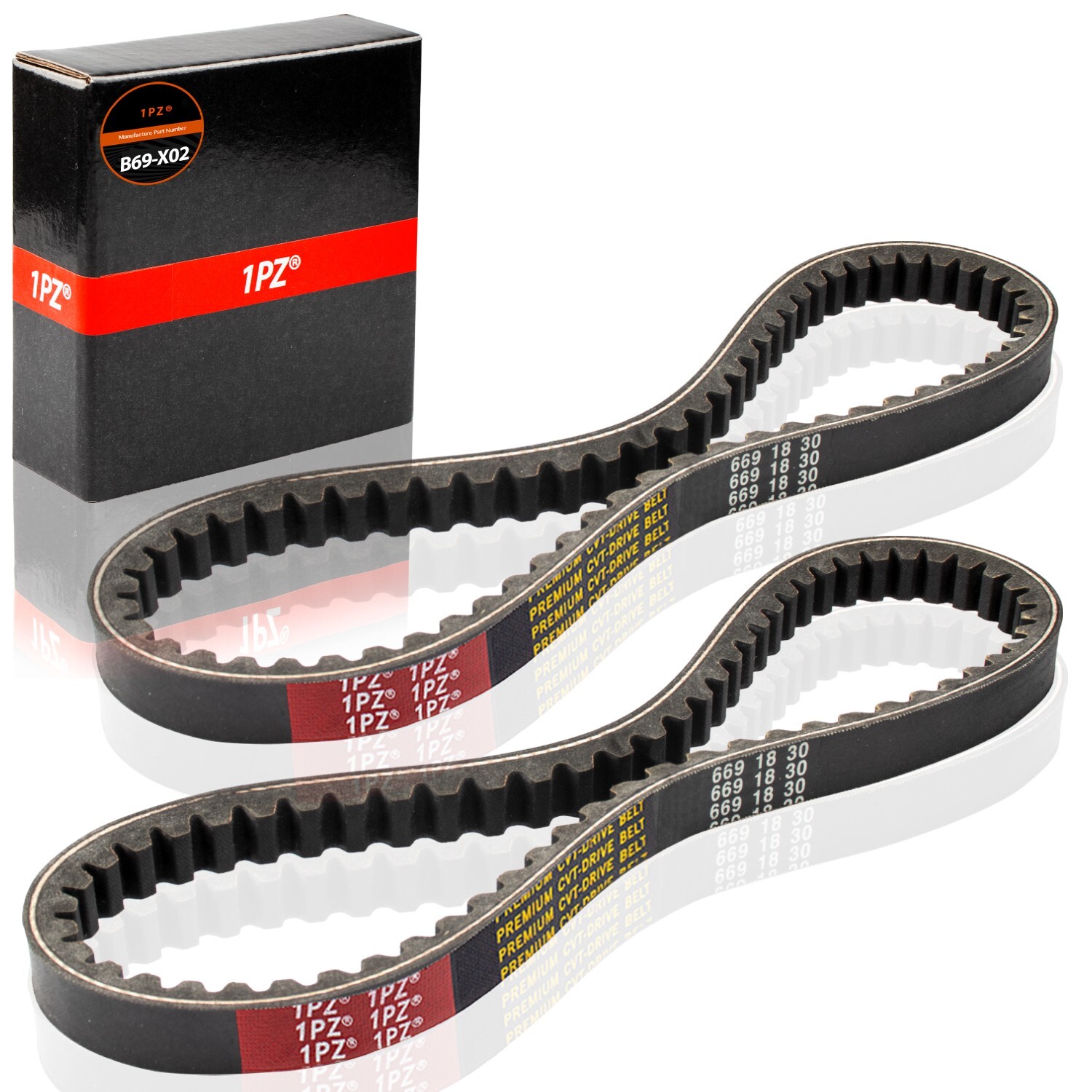 CVT Drive V-Belt 669-18-30 Made W/ KEVLAR 50cc - 80cc GY6 Scooter Moped Go Kart
