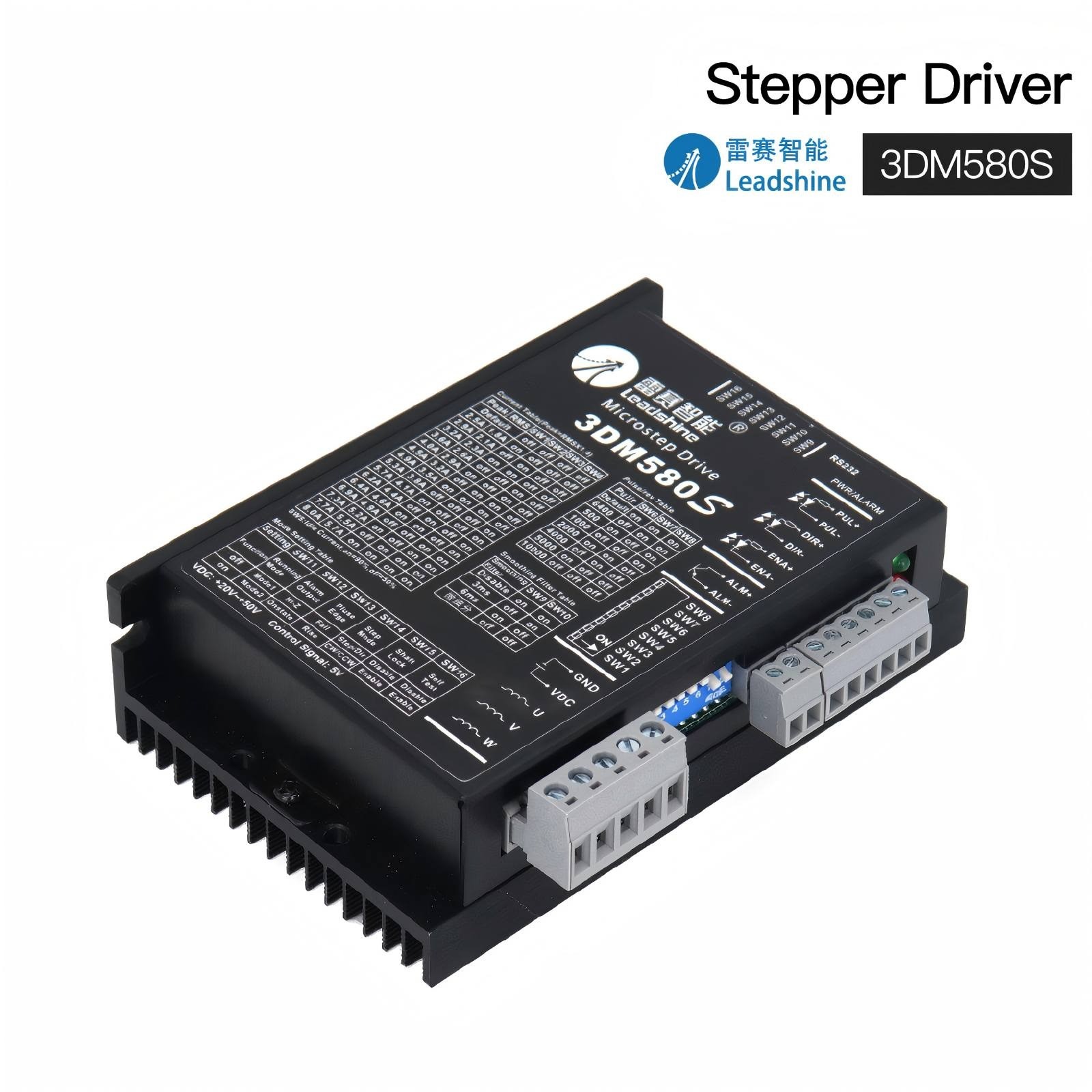 Leadshine 3DM580S 3Phase Stepper Driver For Stepping Motor CNC Engraving Machine