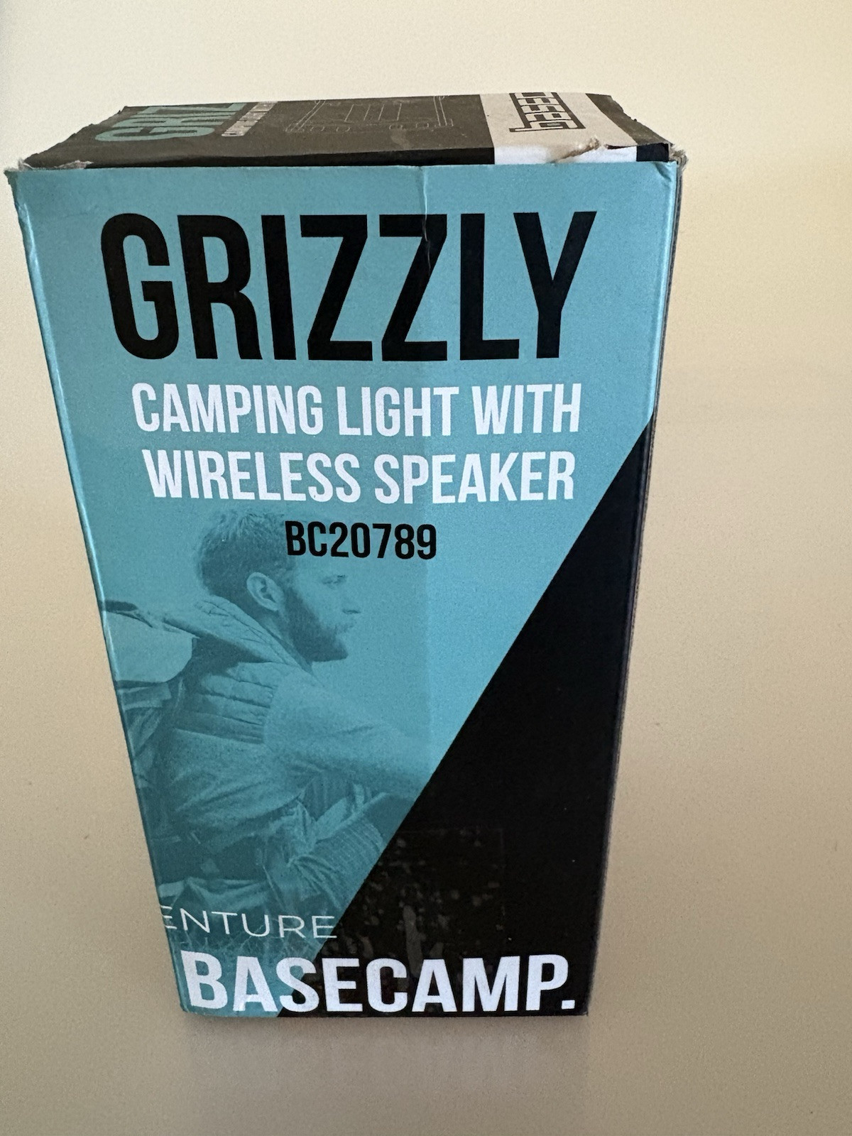 Basecamp Grizzly Camping Light Lantern With Wireless Speaker Brand New OPEN BOX
