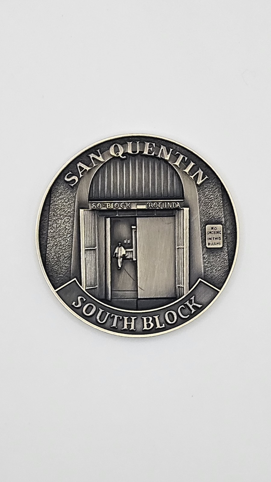 San Quentin State Prison South Block Challenge Coin