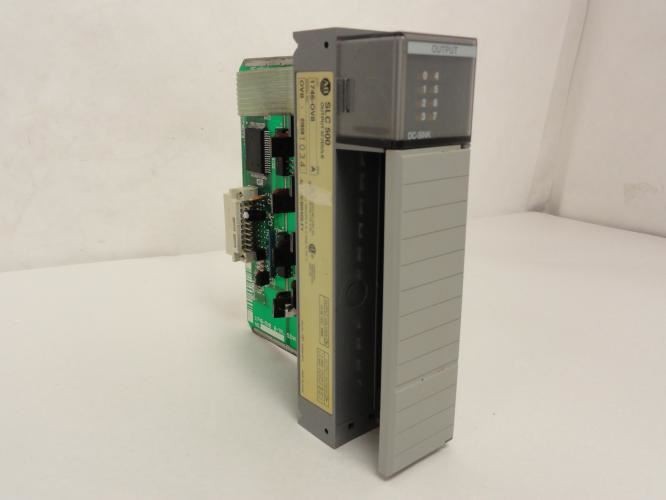206226 Used; Allen-Bradley 1746-OV8 DC Output Module; 8-Ch; 10~50VDC Out