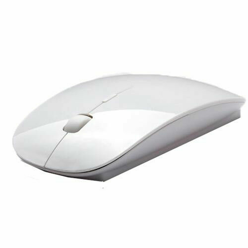 2.4GHz USB Wireless Optical Mouse Mice for Apple Mac Macbook Pro Air PC White US