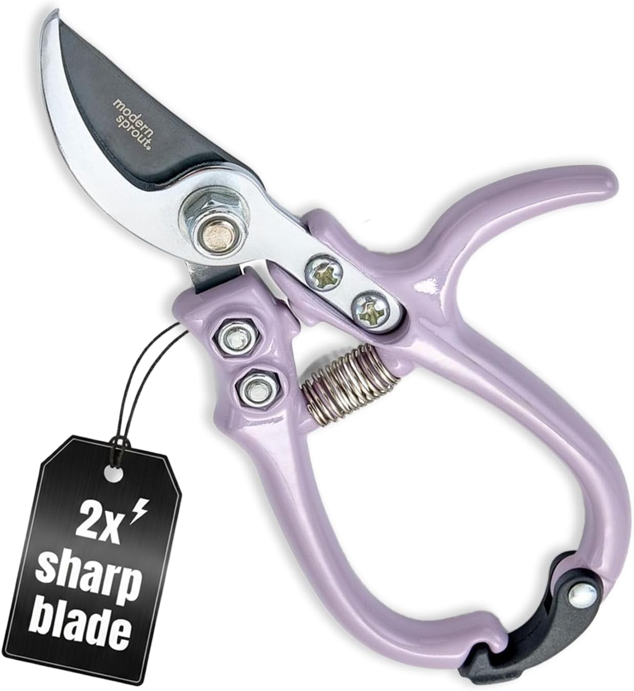 Hand Pruners - Lightweight Pruning Shears W/Easy Lo-