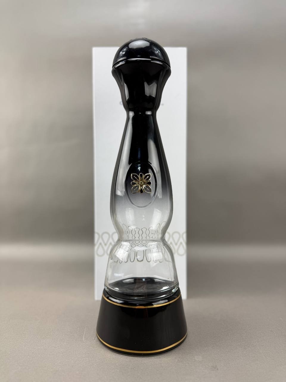 Clase Azul Gold Tequila Empty Bottle 750ml With Diamond Emblem White Box