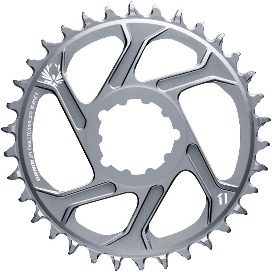 SRAM X-Sync 2 Eagle Direct Mount Chainring - 32 Tooth, 3mm Boost Offset,