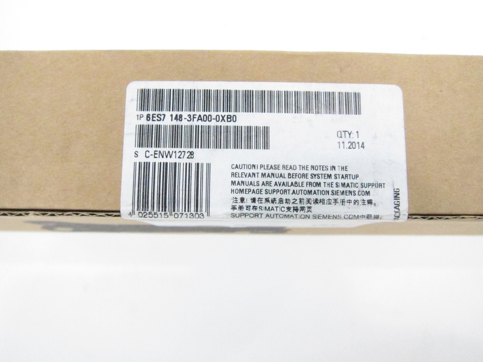 NEW Sealed Siemens 6ES7-148-3FA00-0XB0 Compact Module