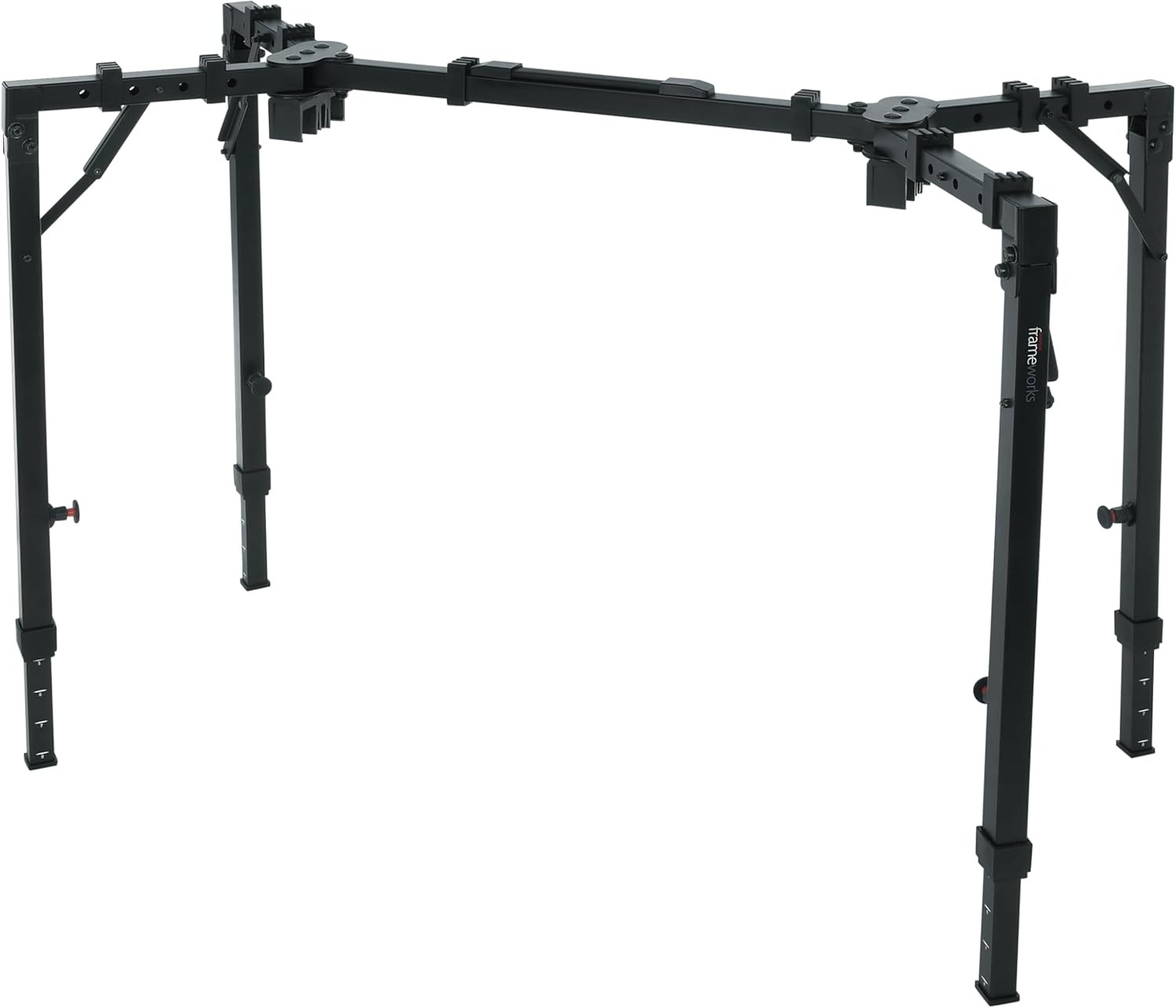 Frameworks Adjustable T-Stand Folding Workstation or Keyboard Stand, Weight Capa