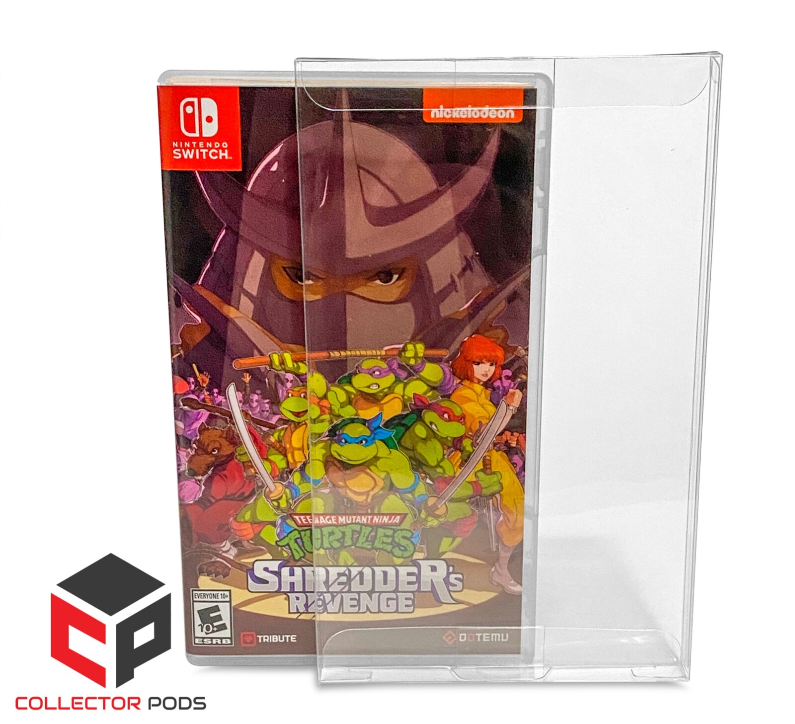 Custom Box Protector for Nintendo SWITCH Standard Size Game Cases (25 PK)