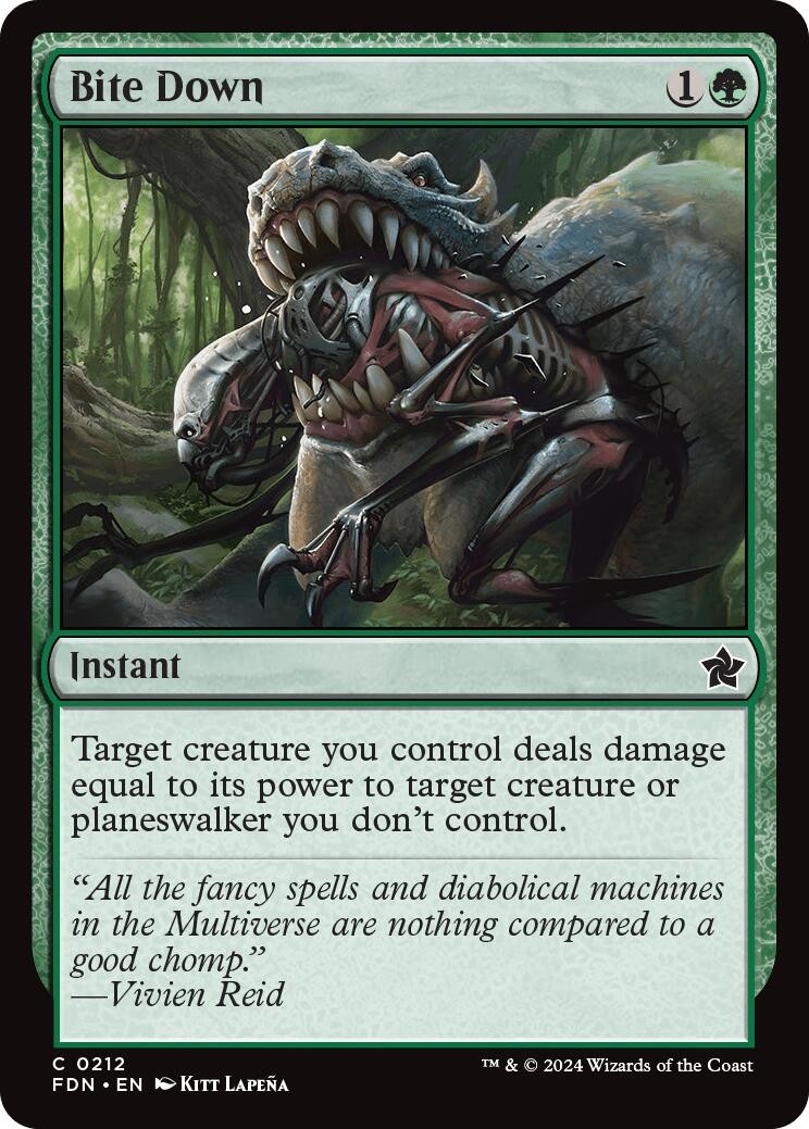 Bite Down FDN 212 MTG Foundations Common EN NM