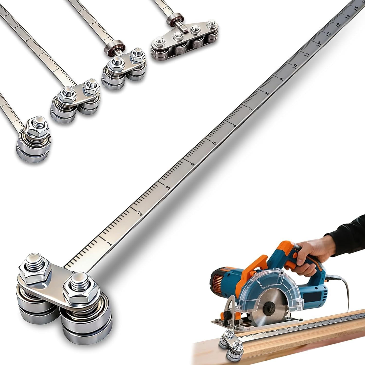 Positioning Calipers for Precise Measurements & Easy Wood Cutting,Adjustable Sta