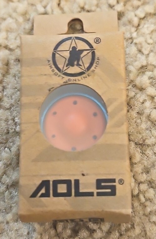 AOLS Piston Head with Ball Bearing Mushroom Head Type - Red