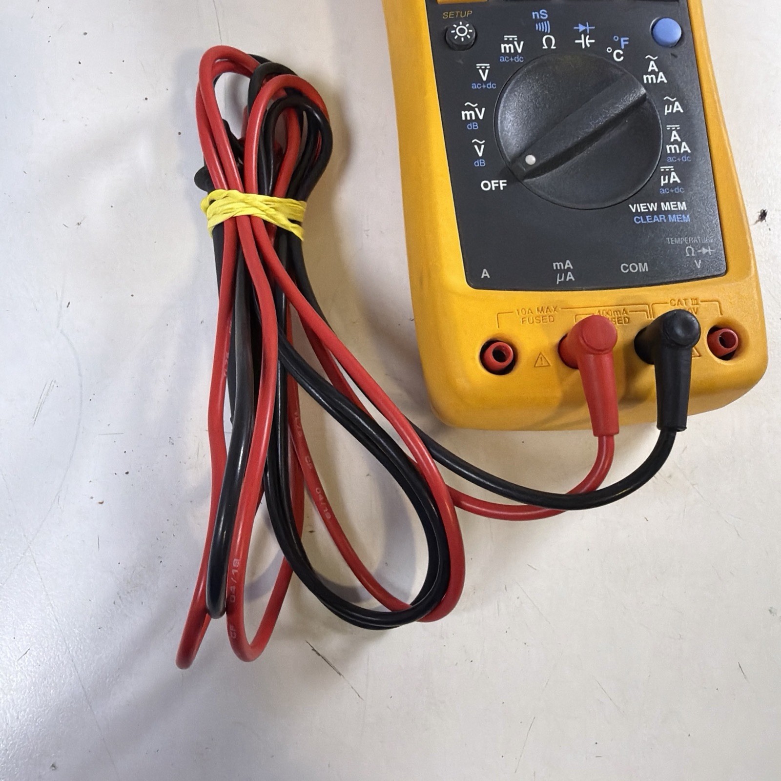 Used Fluke 189 True RMS Digital Multi Meter