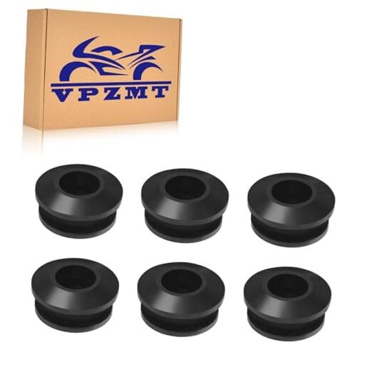 Rubber Windshield Grommet for Harley Softail FXLRST Black Windshield Grommet